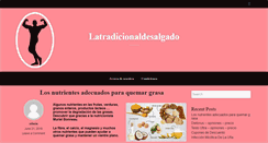 Desktop Screenshot of latradicionaldesalgado.com.mx